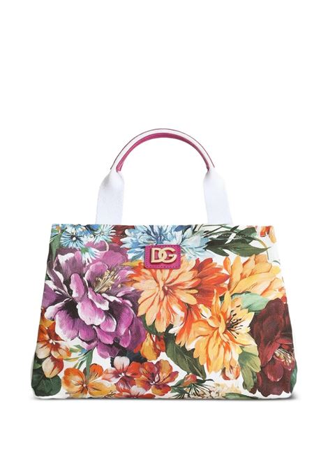 Printed Canvas Handbag DOLCE & GABBANA KIDS | EB0116-AY218HA5PC